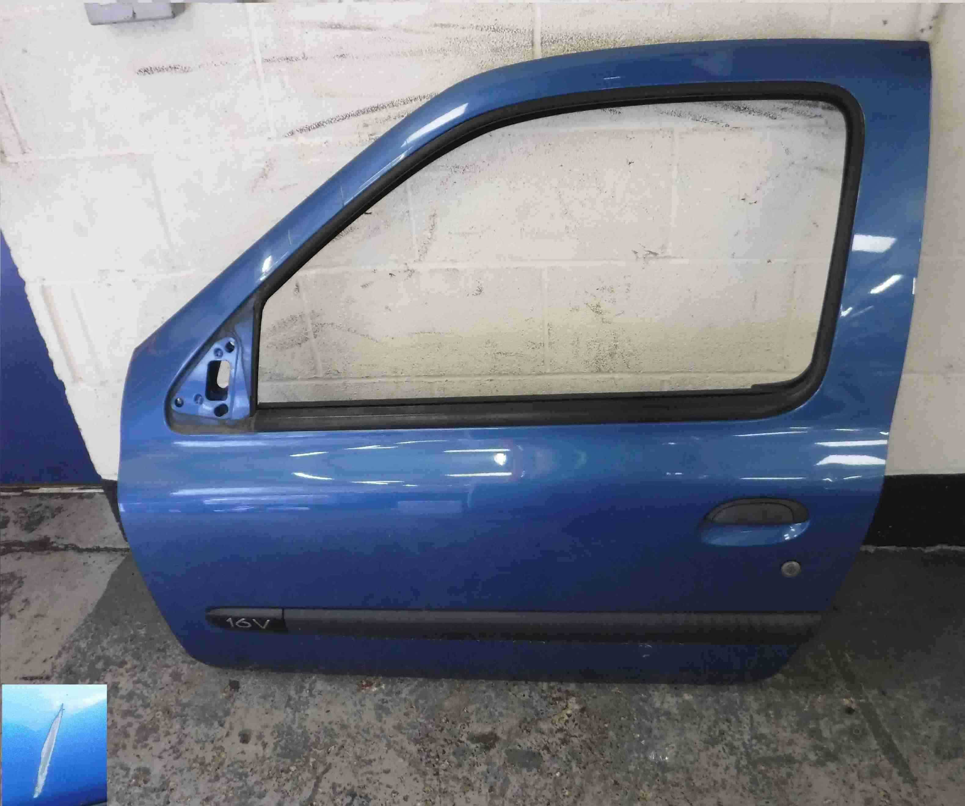 Renault Clio Mk Passenger Nsf Front Door Blue Ted Dr