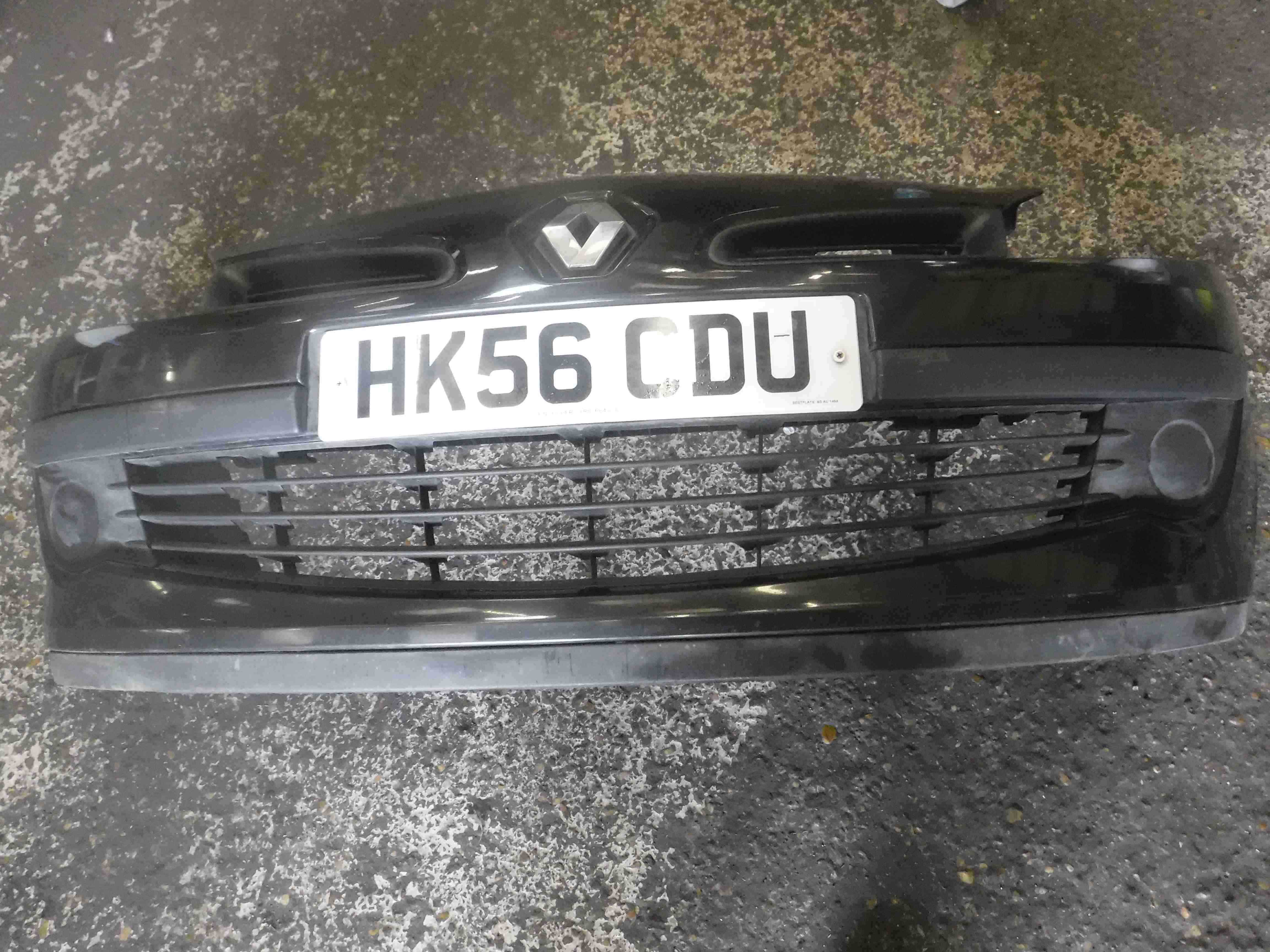 Renault Clio Mk Front Bumper Black Wing Type Store