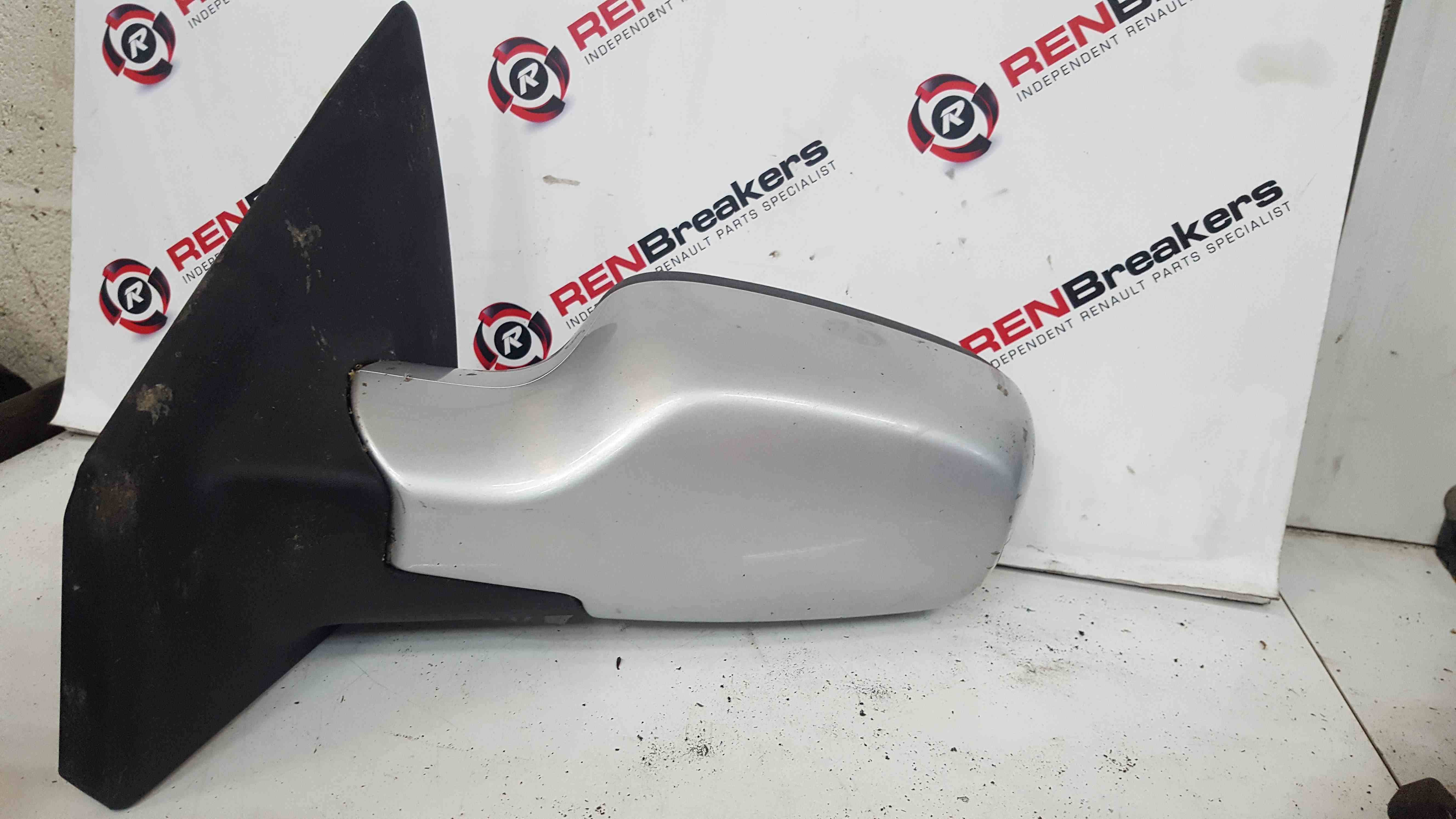 Renault Clio Mk Passenger Ns Wing Mirror Silver Ted