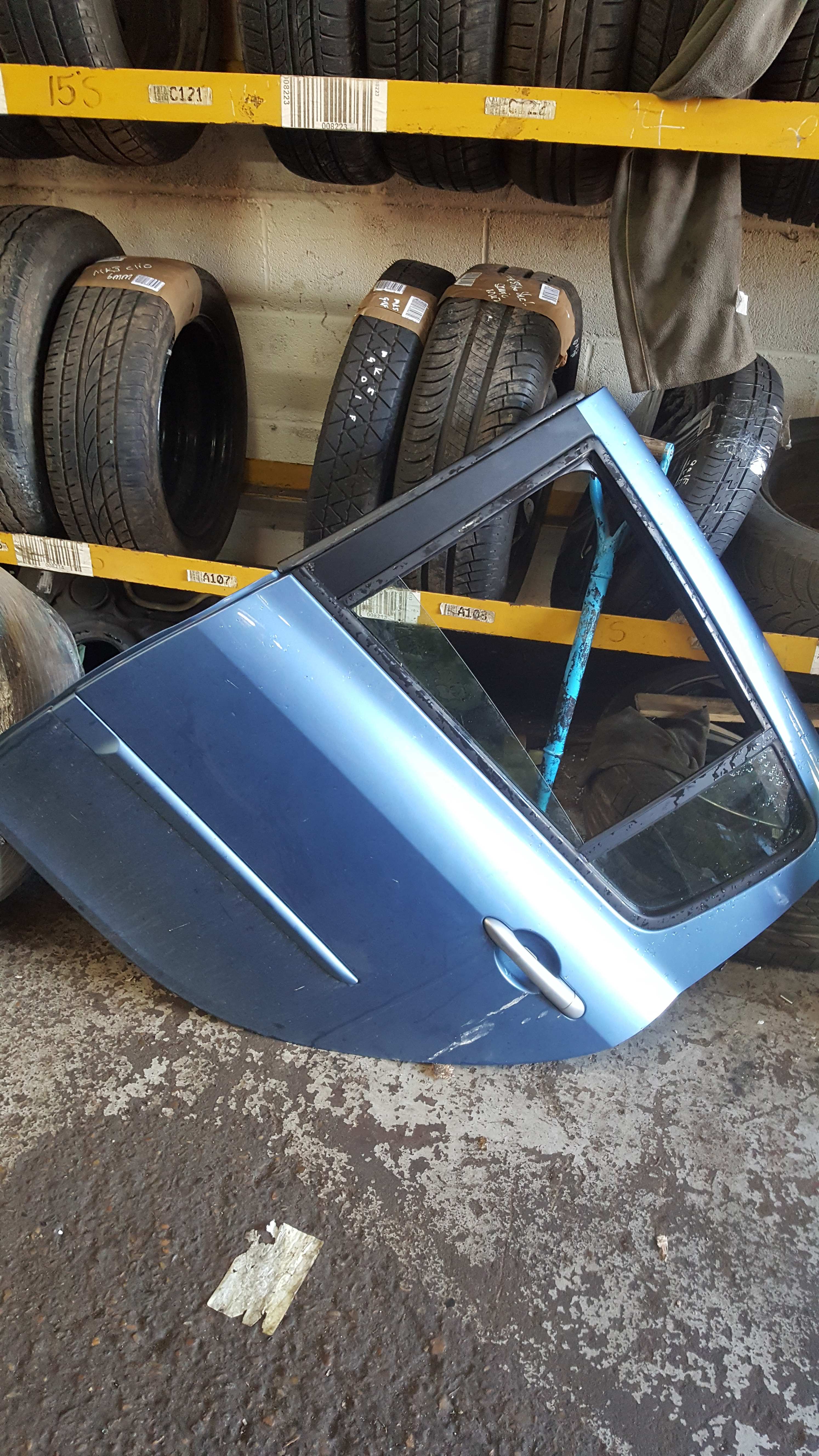 Renault Clio Mk Passenger Nsr Rear Door Blue Ternl Store