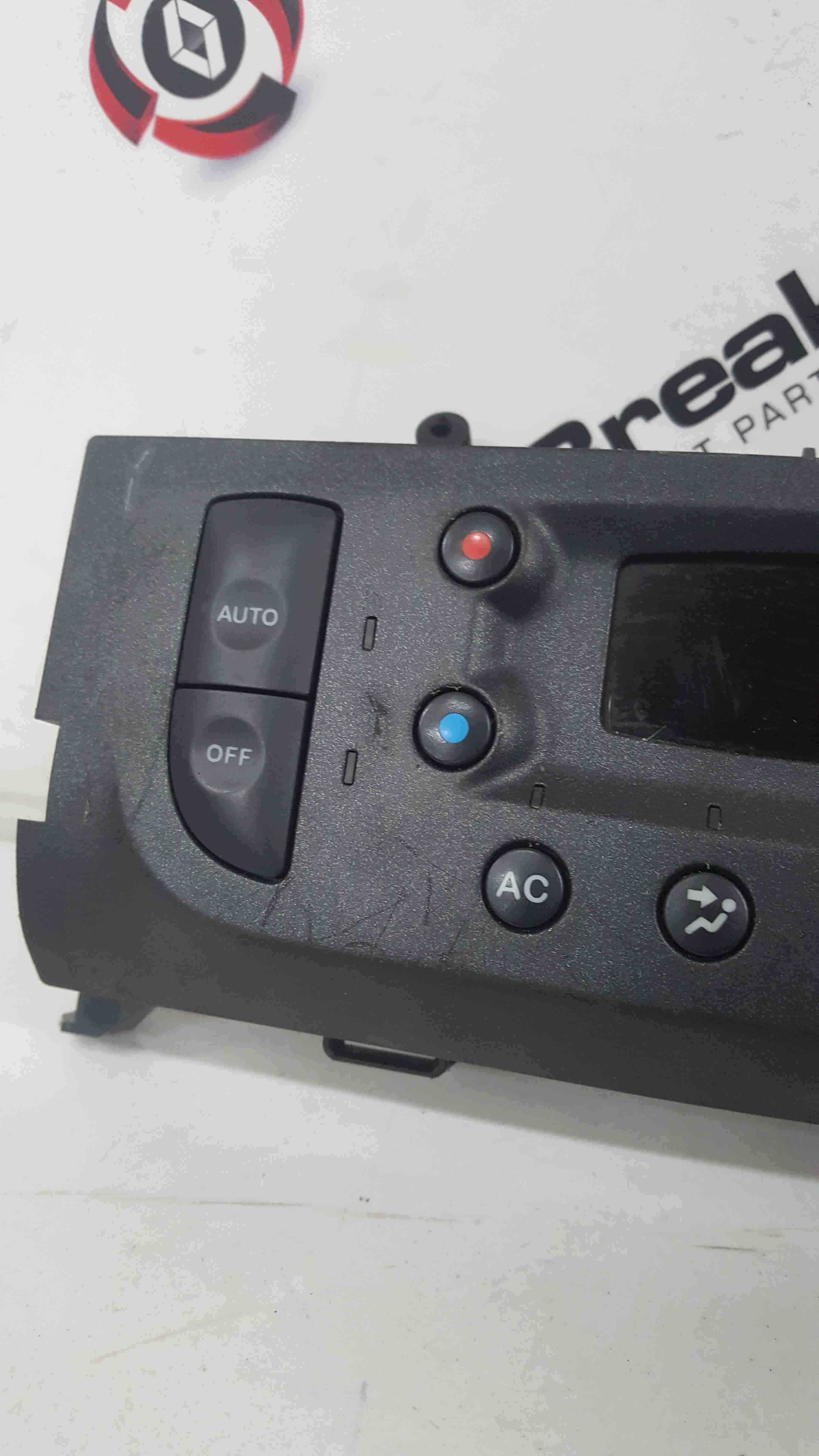 Renault Clio Sport Climate Control Heater Panel