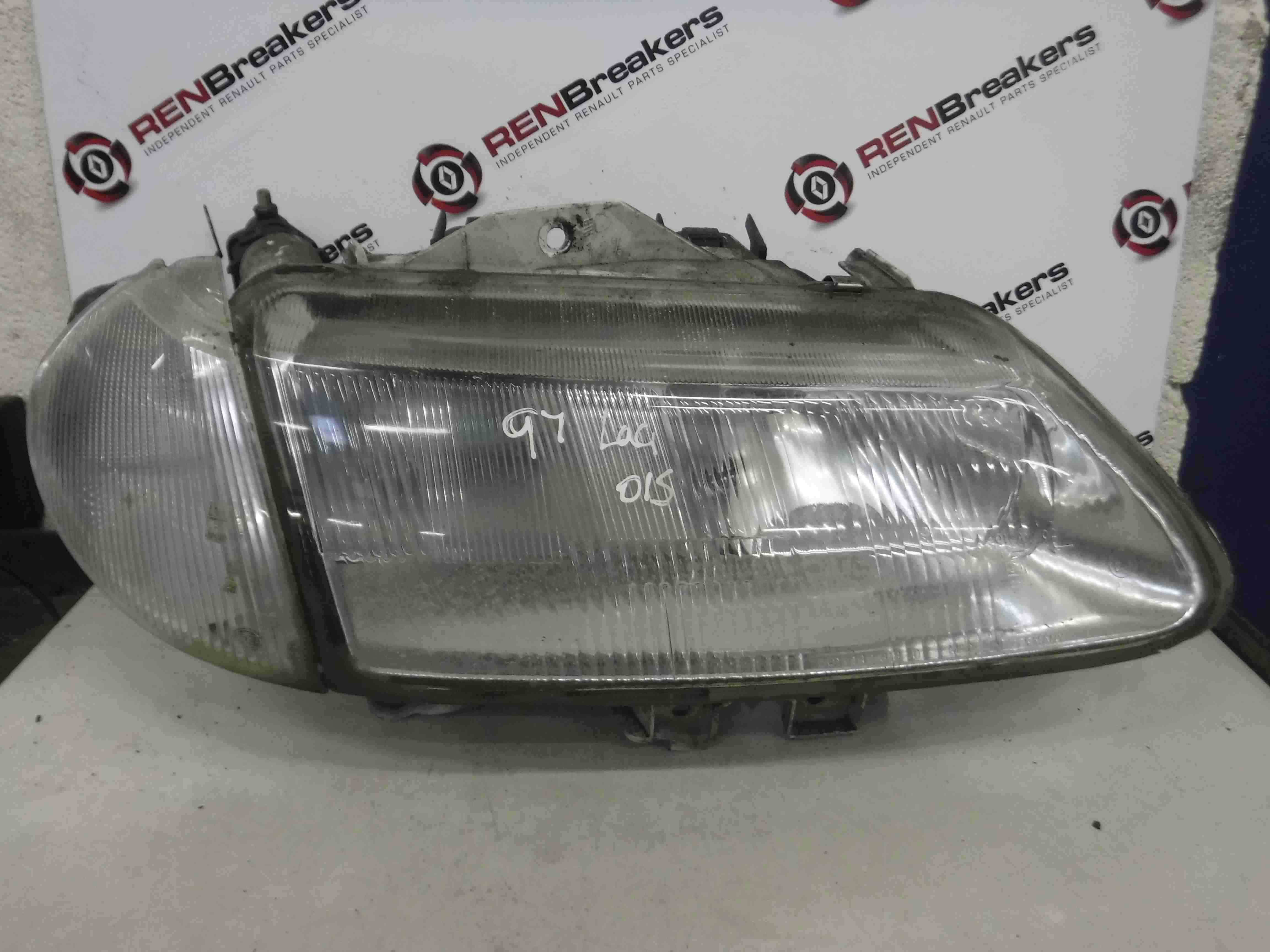 Renault Laguna Drivers Osf Front Headlight Head Lamp Store