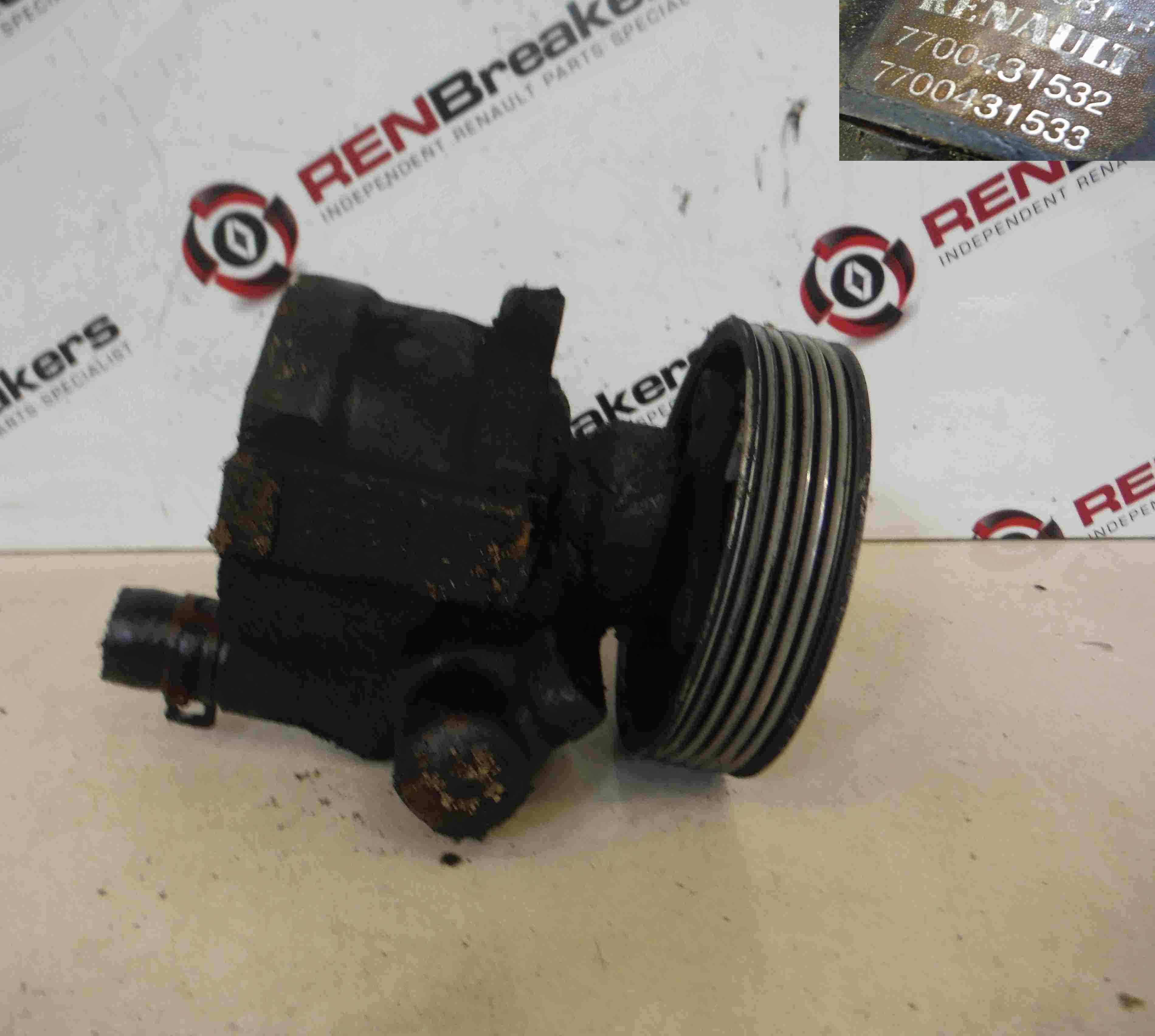 Renault Laguna 2001 2005 1 8 16v Power Steering Pump Store Renault