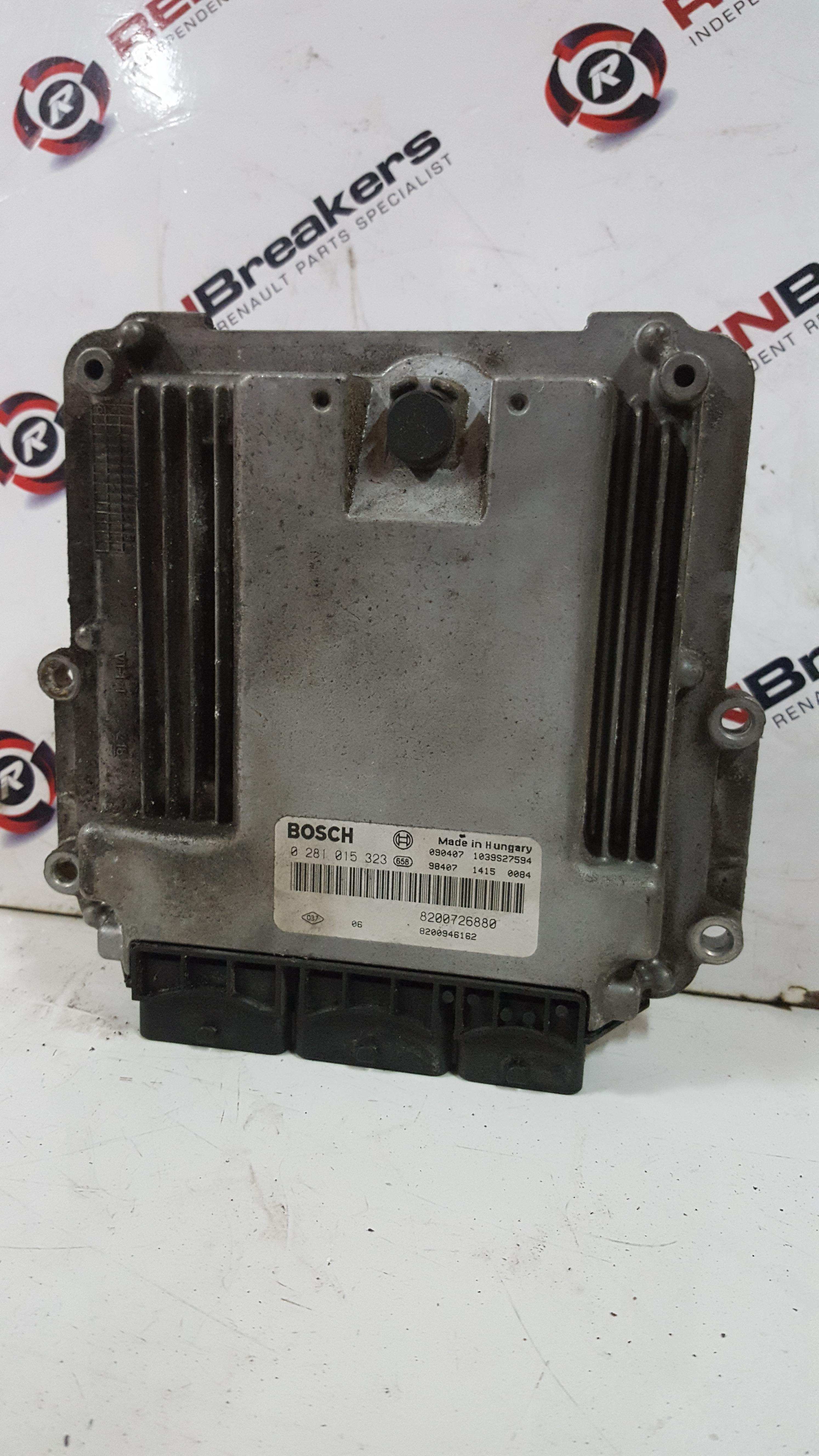 Renault Laguna MK3 2007 2012 2 0 DCI Engine Control Unit ECU 8200726880