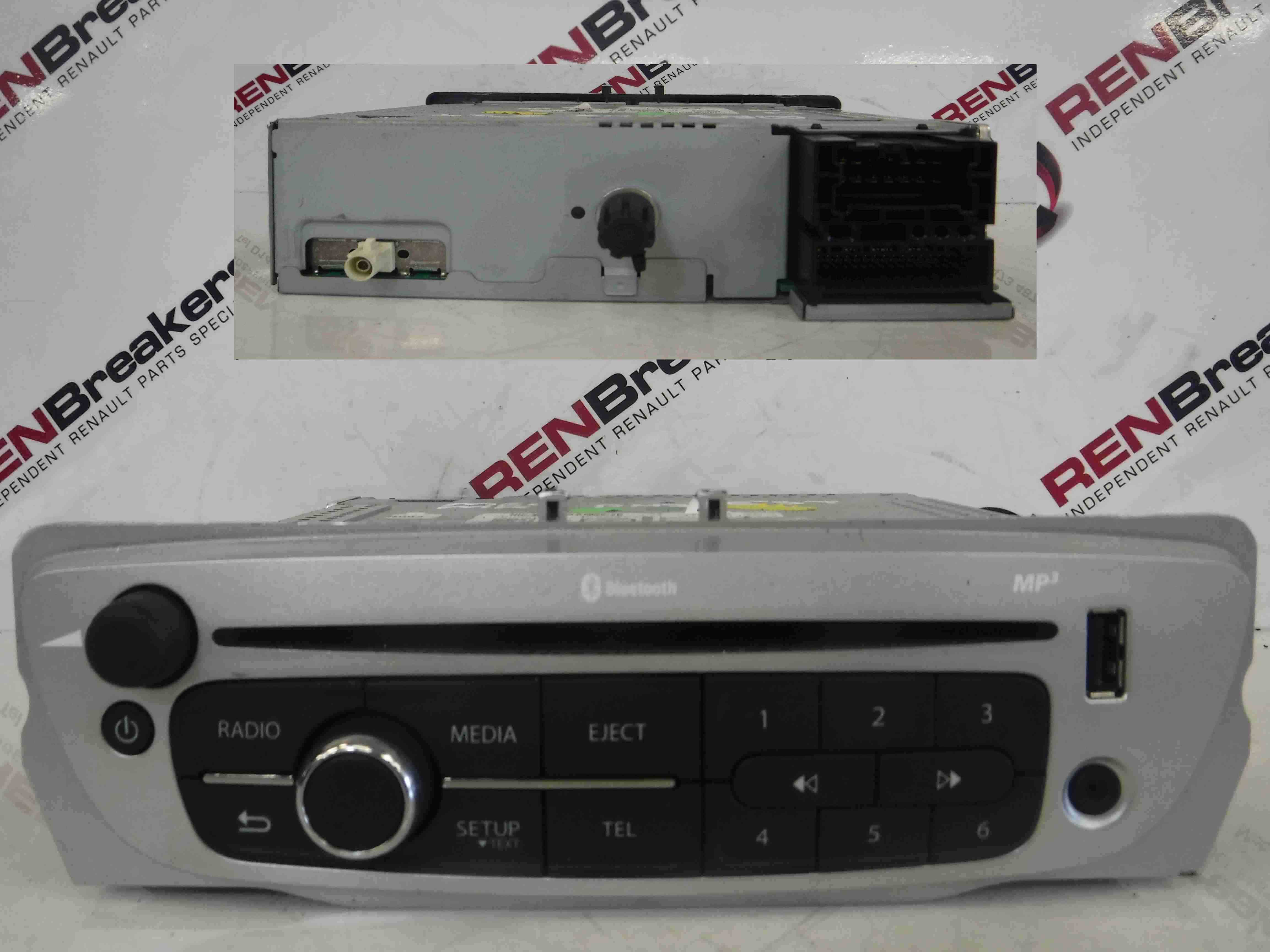 Renault Megane Mk Radio Cd Player Usb Bluetooth R