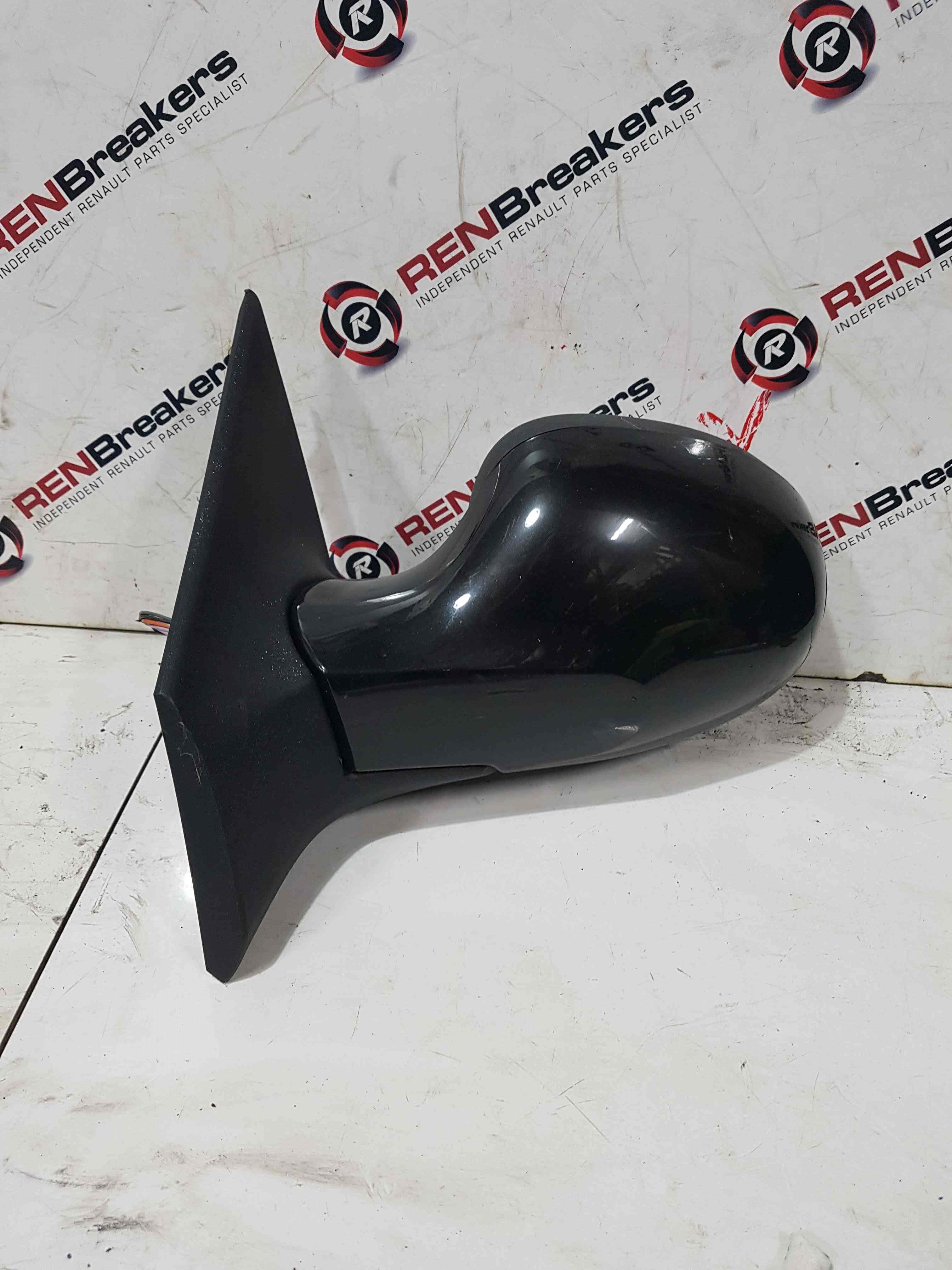 Renault Wind 2010 2013 Passenger Ns Wing Mirror Black 676 Store