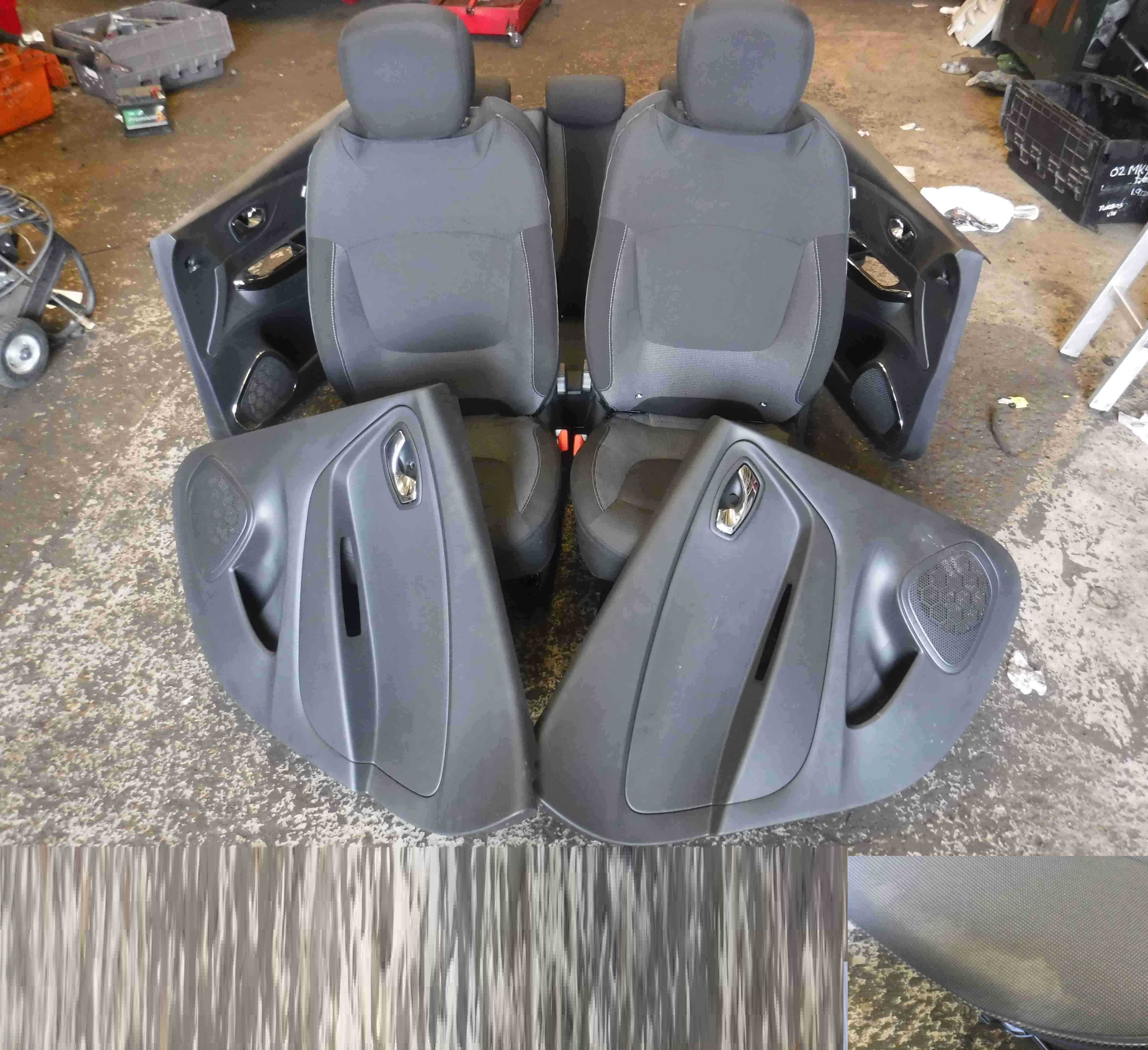 Renault Captur 2013-2015 Interior Set Chairs Seats Door ...