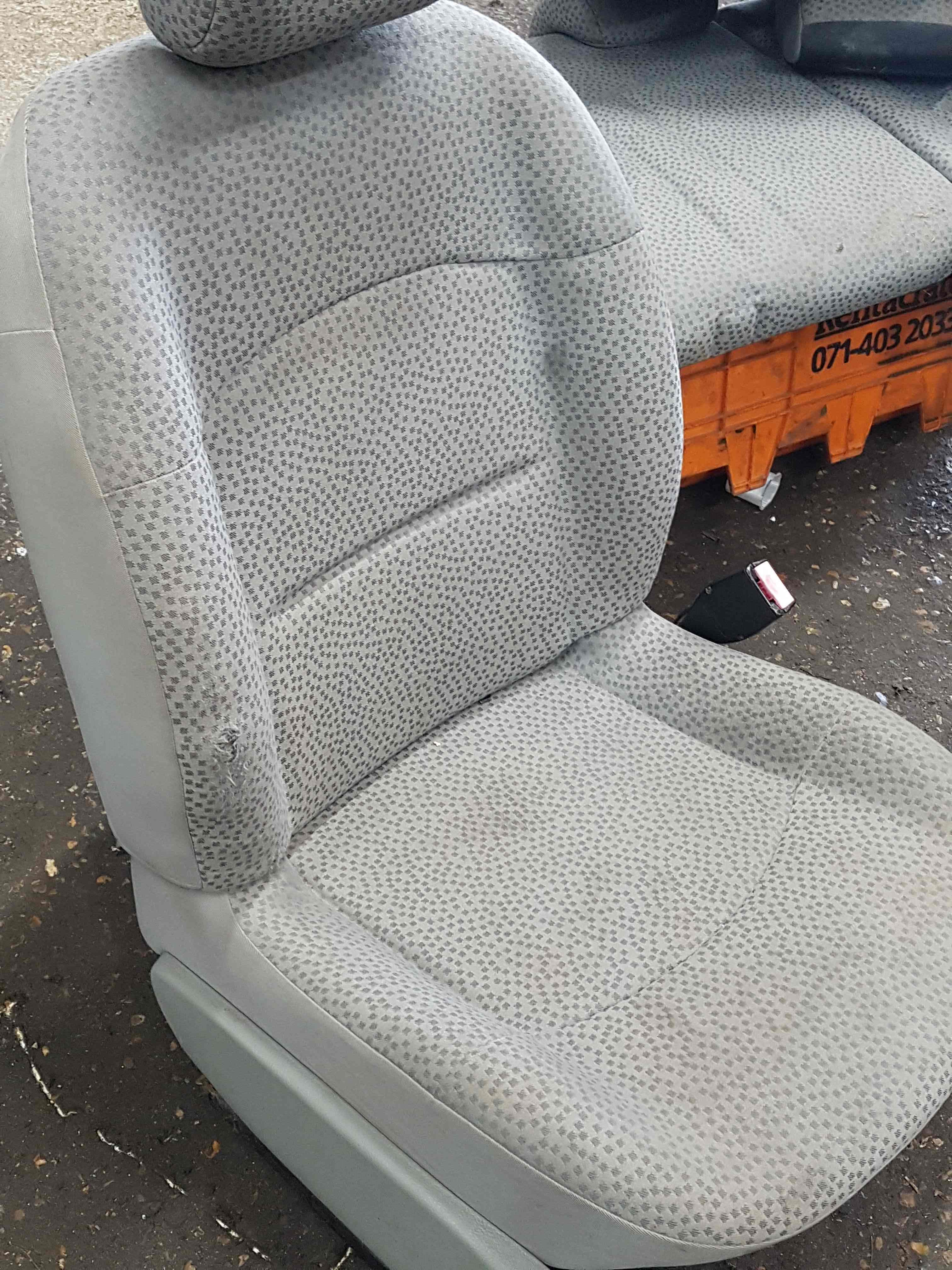 Renault Clio MK2 20012006 Seats Seat SET Driver Passenger Rear Fabric ...