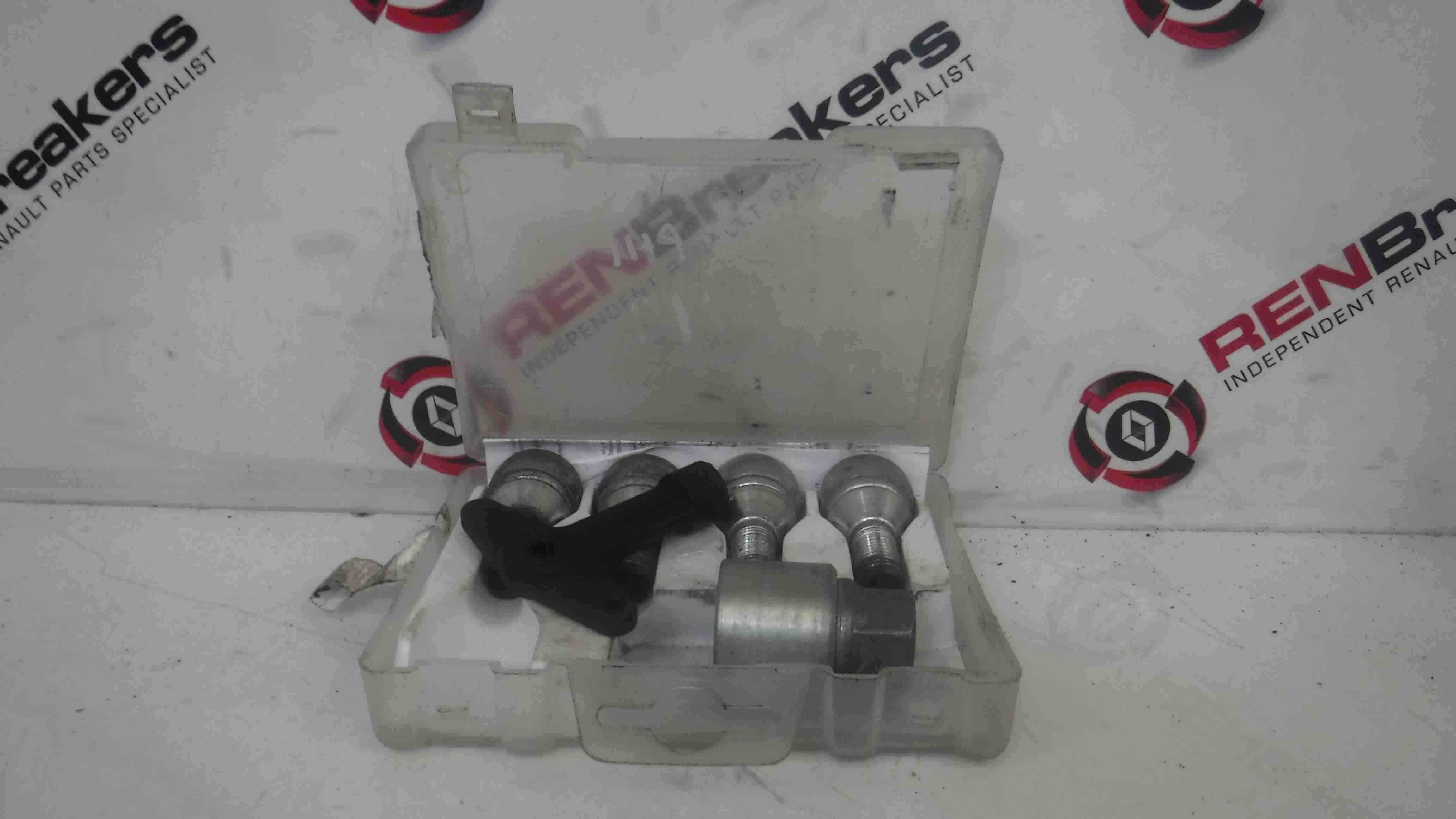 locking wheel nut key renault clio