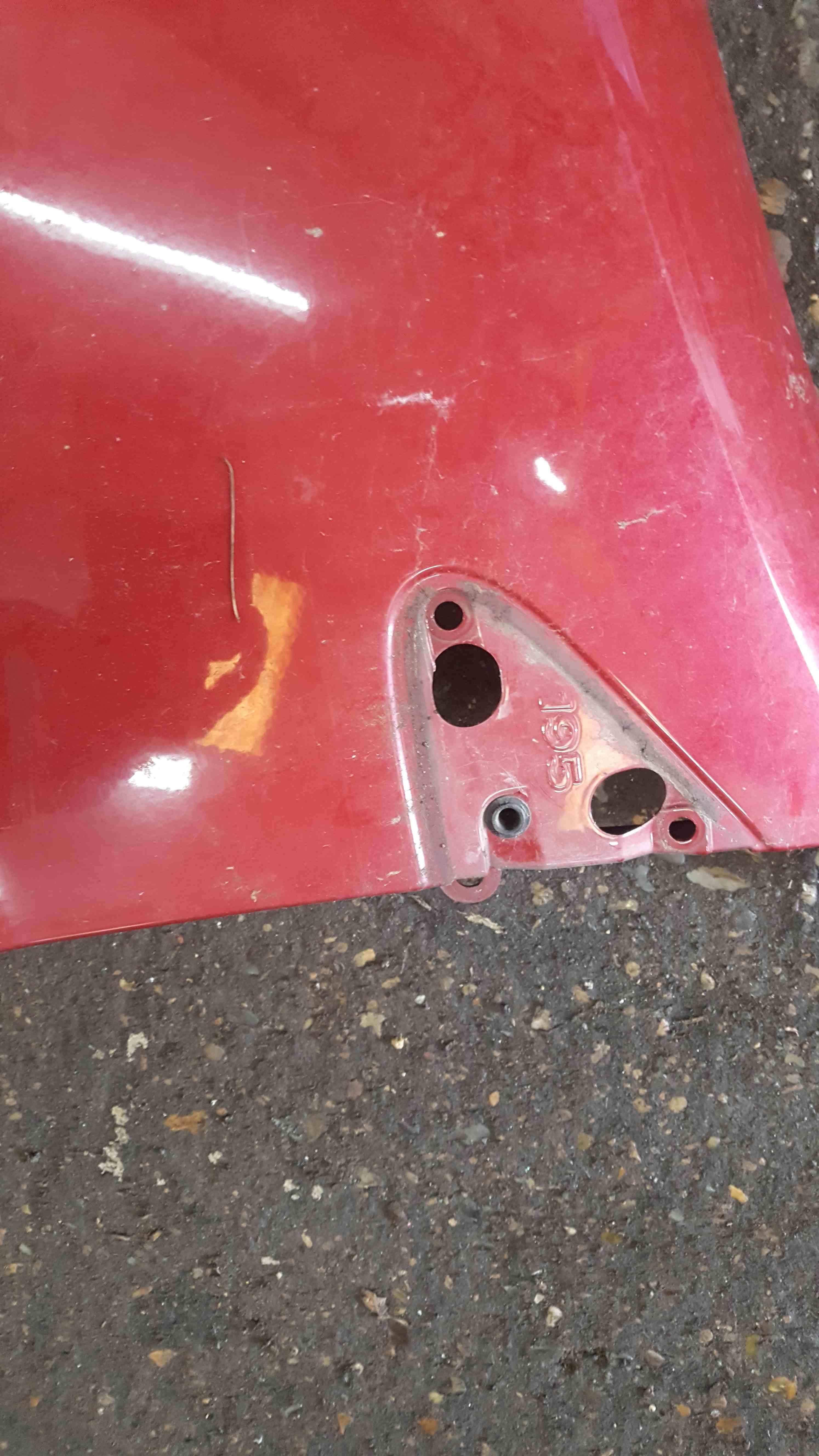 Renault Clio MK3 2005-2012 Passenger Ns Wing RED Tennj 195 World Series ...