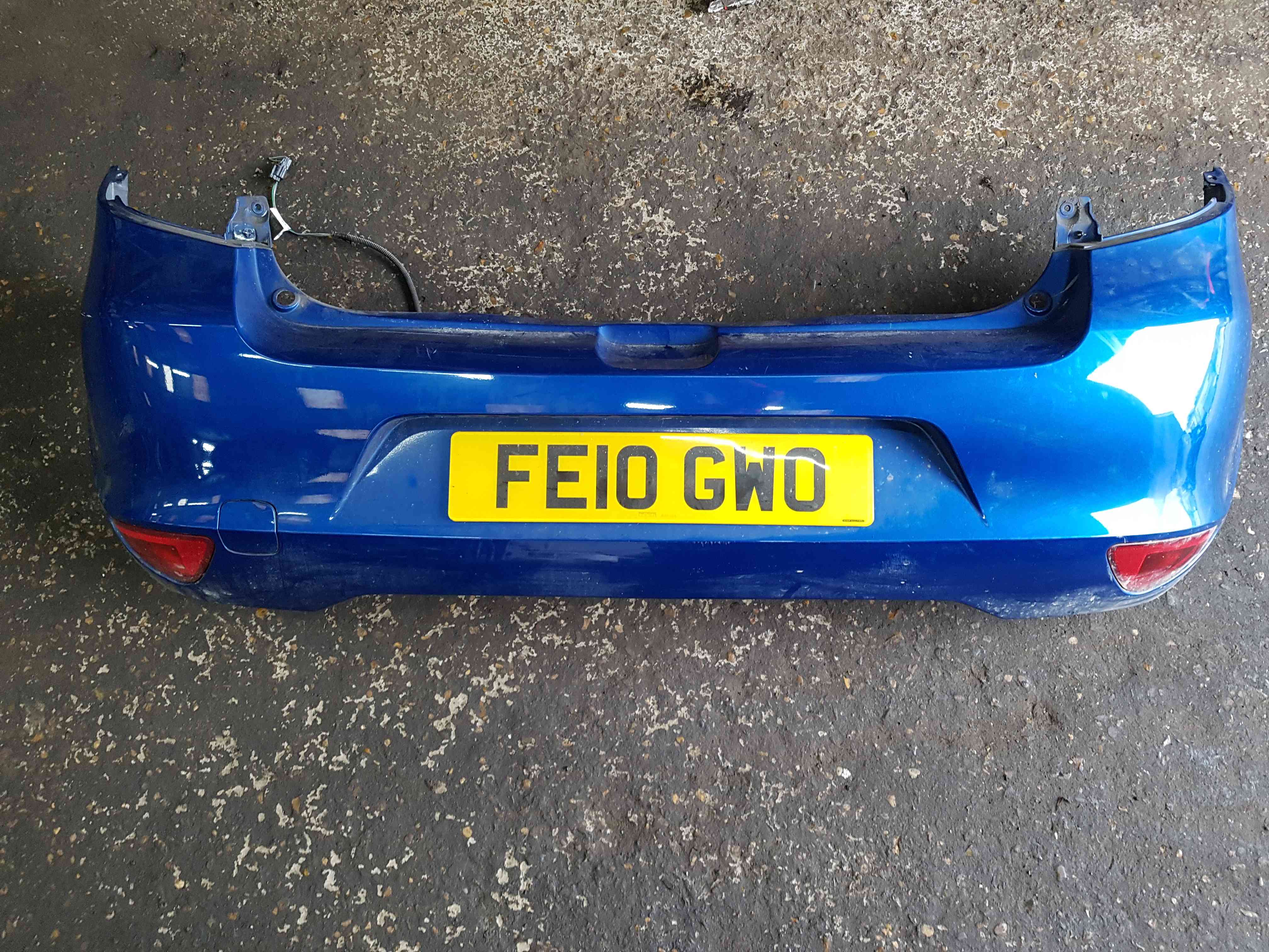 Renault Clio MK3 20092012 Rear Bumper Blue Terna Facelift - Store ...