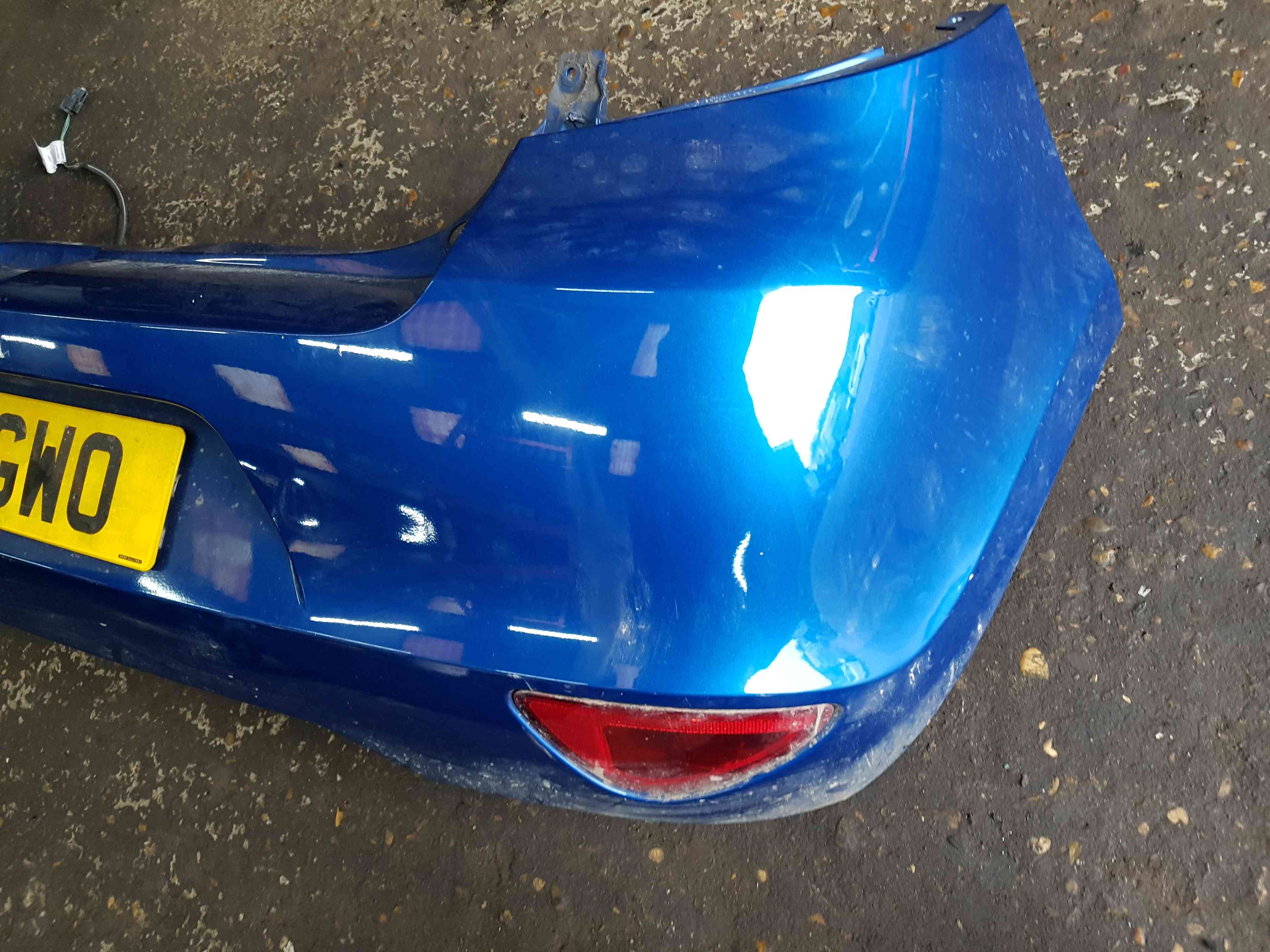 Renault Clio MK3 20092012 Rear Bumper Blue Terna Facelift - Store ...