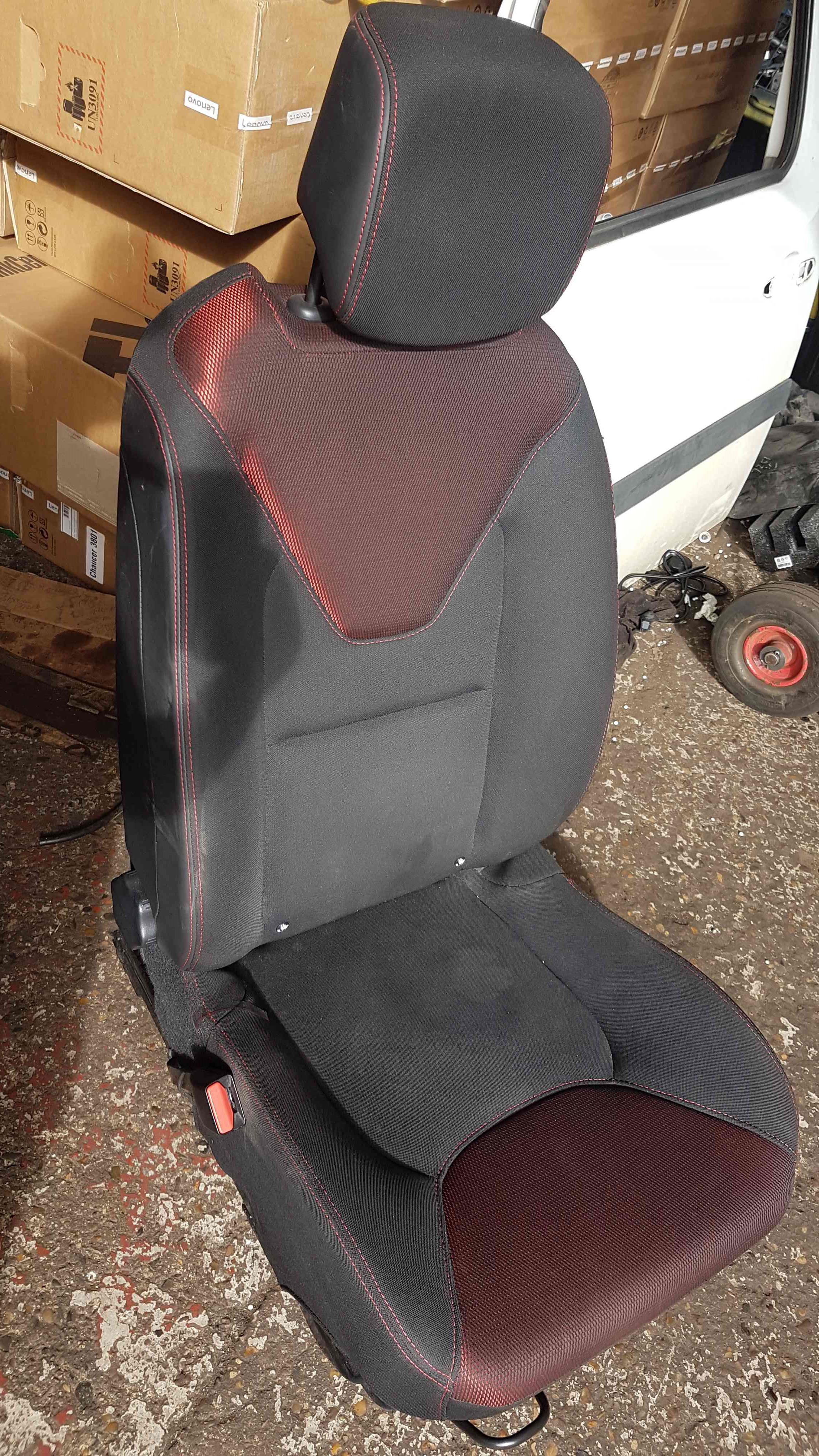 Renault Clio Mk Passenger Nsf Front Seat Chair Red Black Store Renault Breakers