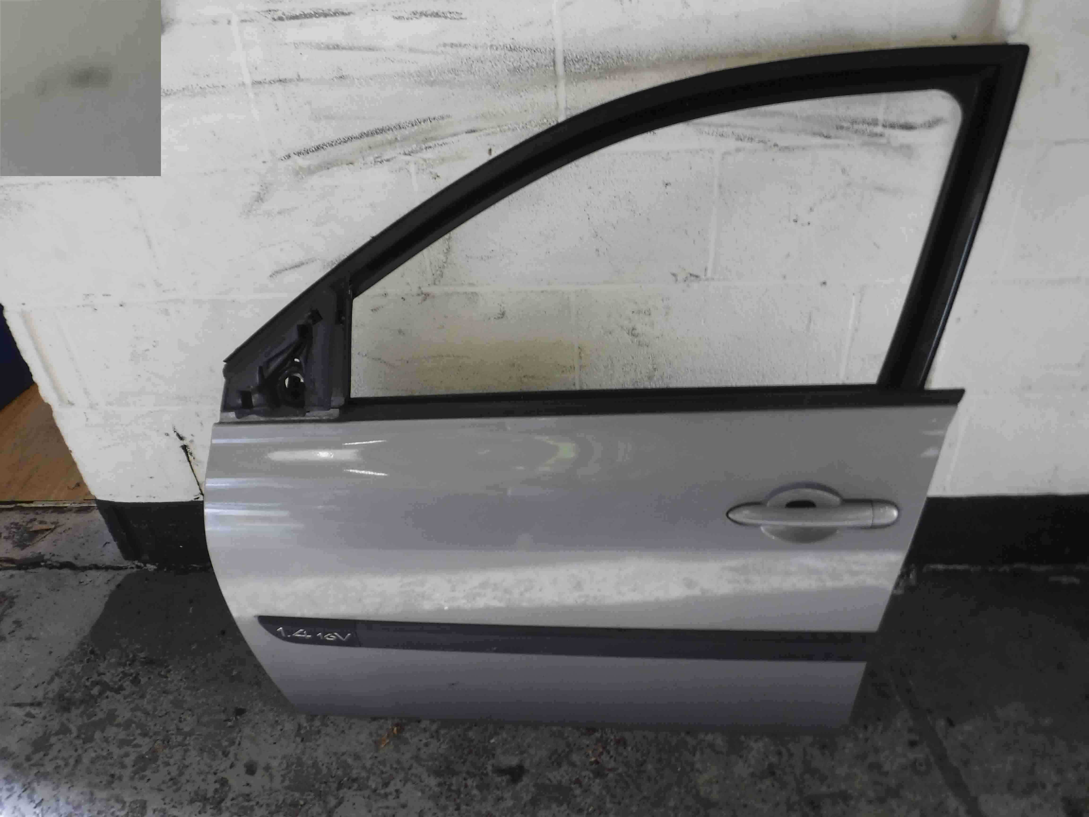 Renault Megane 2002-2008 Passenger NSF Front Door Silver TEA19 5dr ...