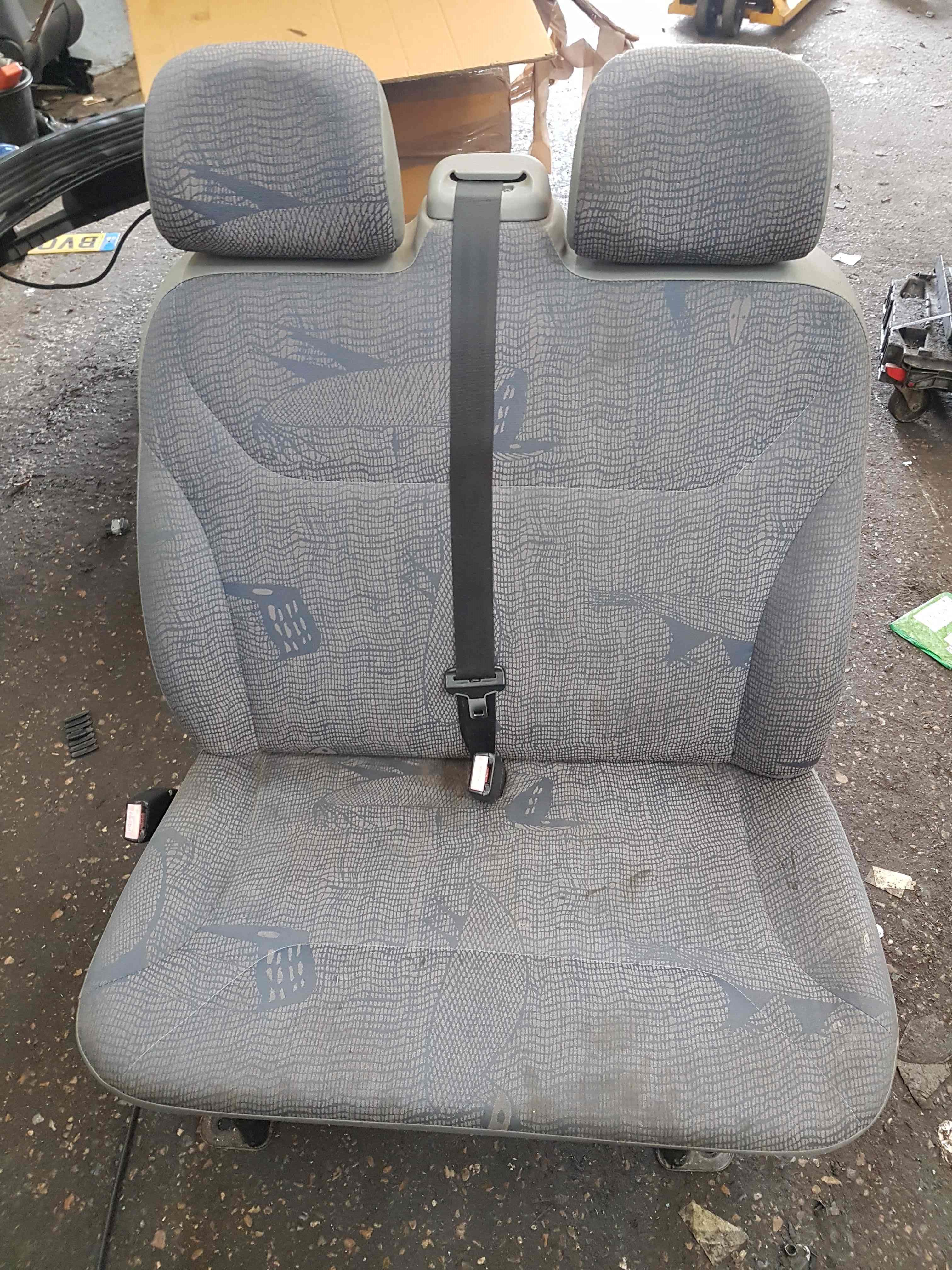 Renault Trafic MK2 20012014 Passengers Double Bench Seat No Rips ...