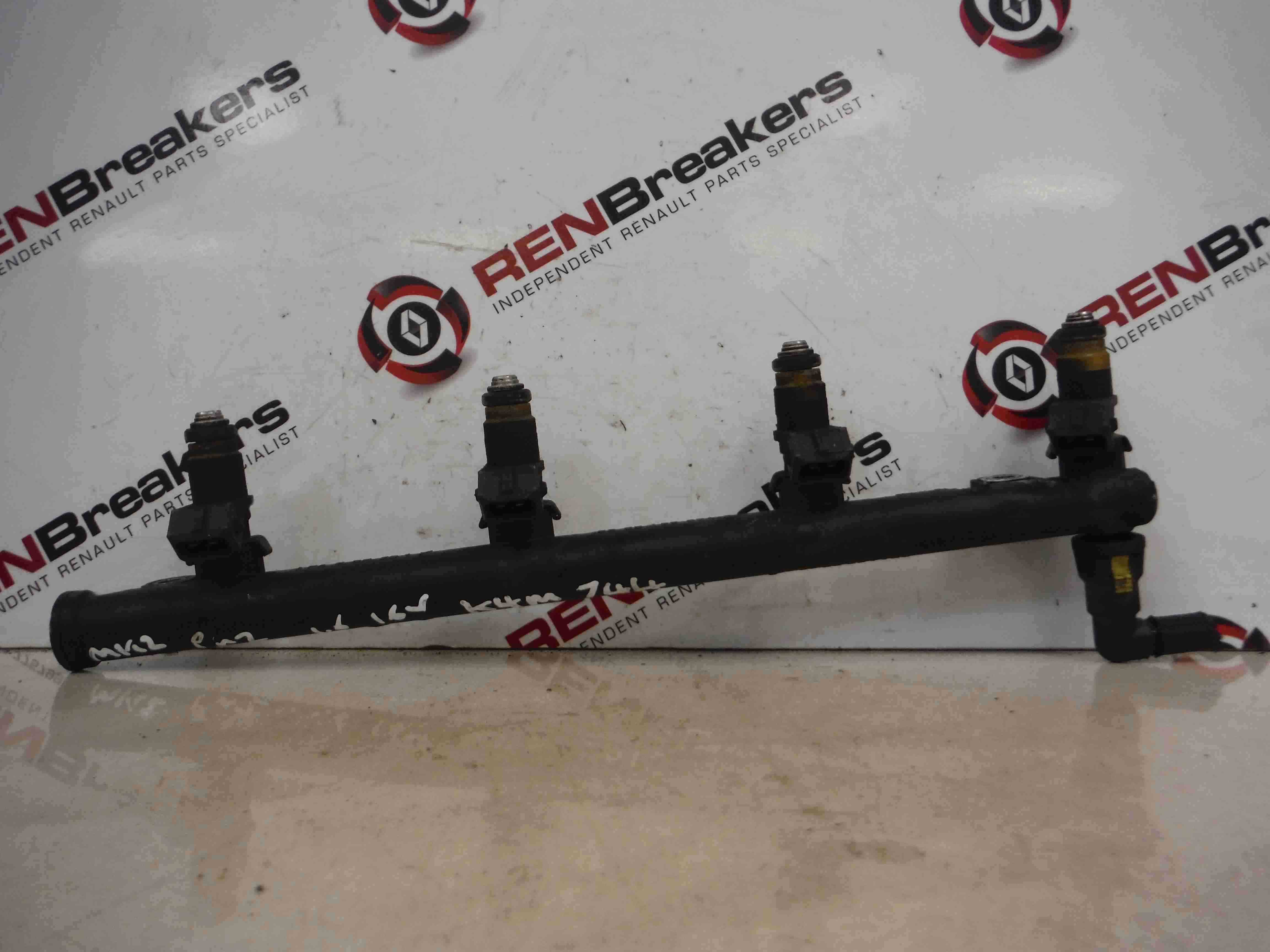 Renault Clio Mk V Petrol Fuel Injectors X Rail Store Renault