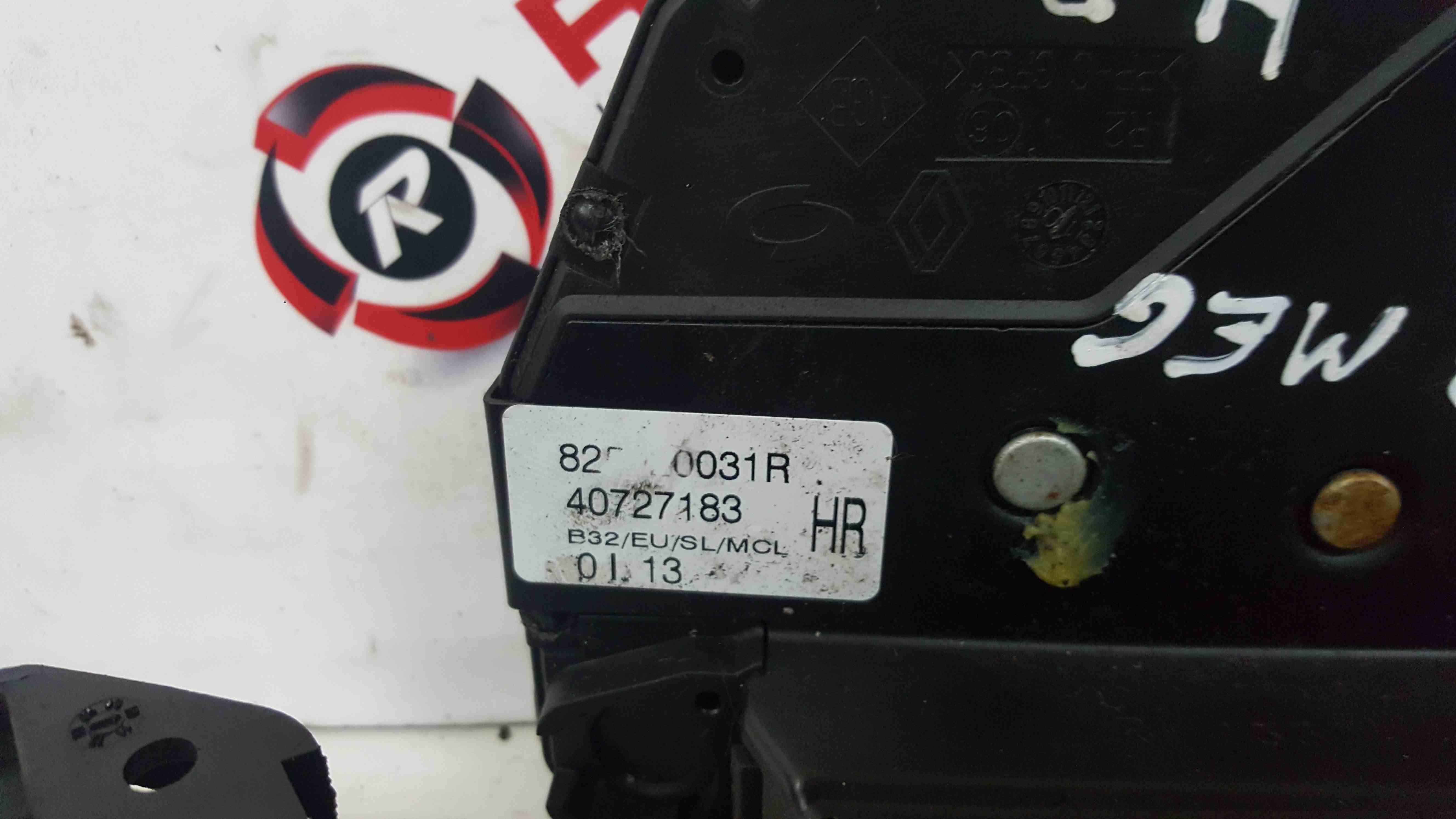 Renault Megane MK3 2008-2012 Drivers OSR Rear Door Lock Mechanism ...