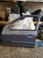 Renault Clio MK2 1998-2001 Drivers OSF Front Door Purple 671