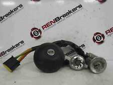 Renault Clio MK2 2001-2006 Ignition Barrel 1 Door Lock Petrol Cap Cover + Key ..