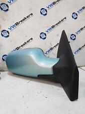 Renault Clio MK3 2005-2009 Driver OS Wing Mirror Blue Ternk