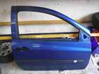 Renault Clio MK3 2005-2012 Drivers OSF Front Door Blue TERNA 3dr