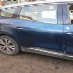 Renault Grand Scenic MK4 2016-2022 Rear OSR Os Drivers Door Blue Bixul