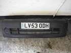 Renault Kangoo 2003-2007 Front Bumper Black Plain