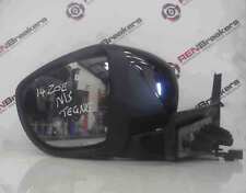 Renault ZOE 2012-2016 Passenger Ns Wing Mirror Black Tegne Folding