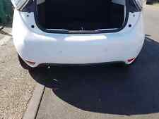 Renault ZOE 2012-2016 Rear Bumper White Ov369 + Parking Sensors 